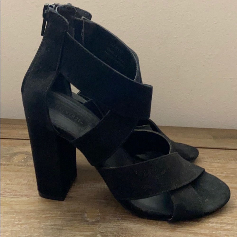 Black heels